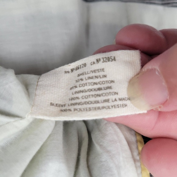 Anthropologie Daughters‎ Of The Liberation Women's Size S Small Linen Blazer - Picture 9 of 10